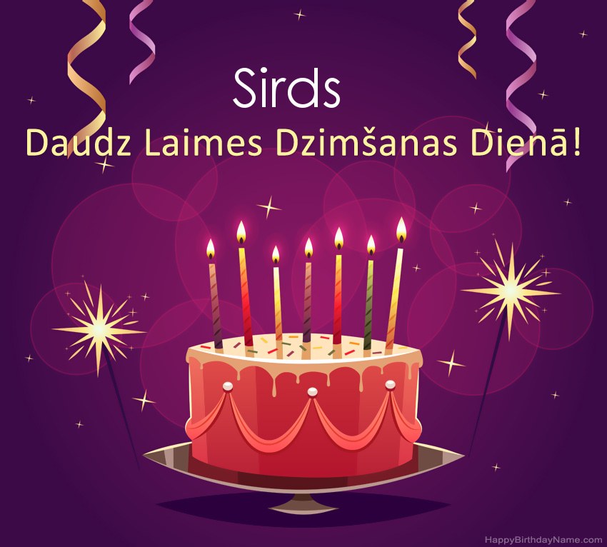 Smieklīgi sveicieni ar laimīgas dzimšanas dienas Sirds attēliem