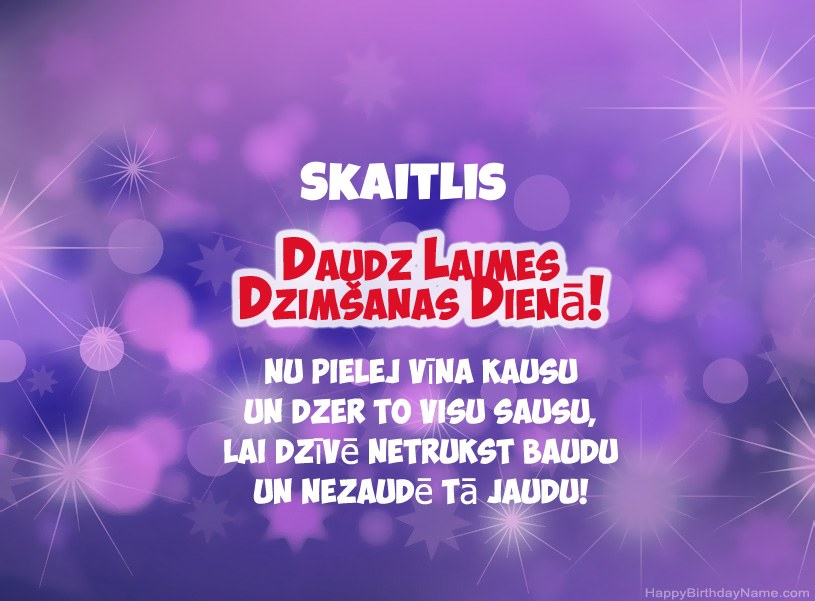 Skaistas bildes Skaitlis laimīgai dzimšanas dienai