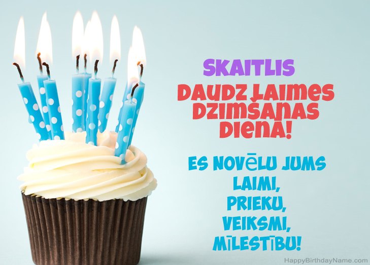 Apsveicam ar Skaitlis dzimšanas dienā