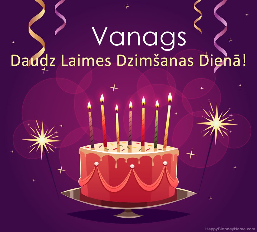Smieklīgi sveicieni ar laimīgas dzimšanas dienas Vanags attēliem