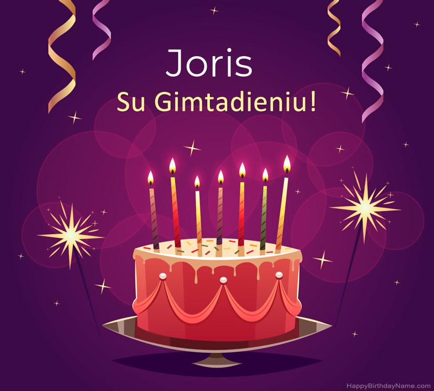 Juokingi sveikinimai su Joris gimtadienio proga