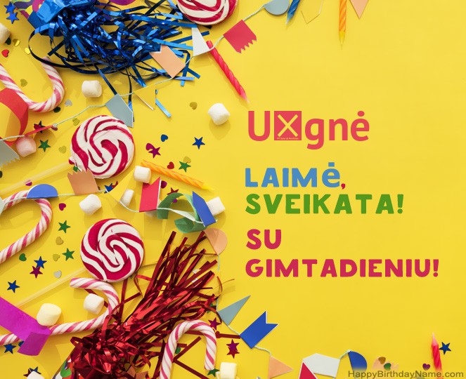 Su Gimtadieniu Ùgnė nuotraukos