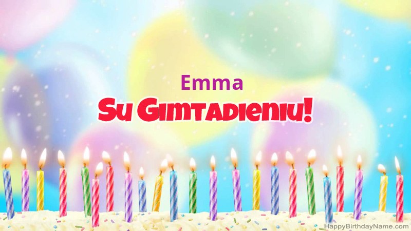 Juokingos gimtadienio atvirukai Emma Juokingos gimtadienio atvirukai Emma