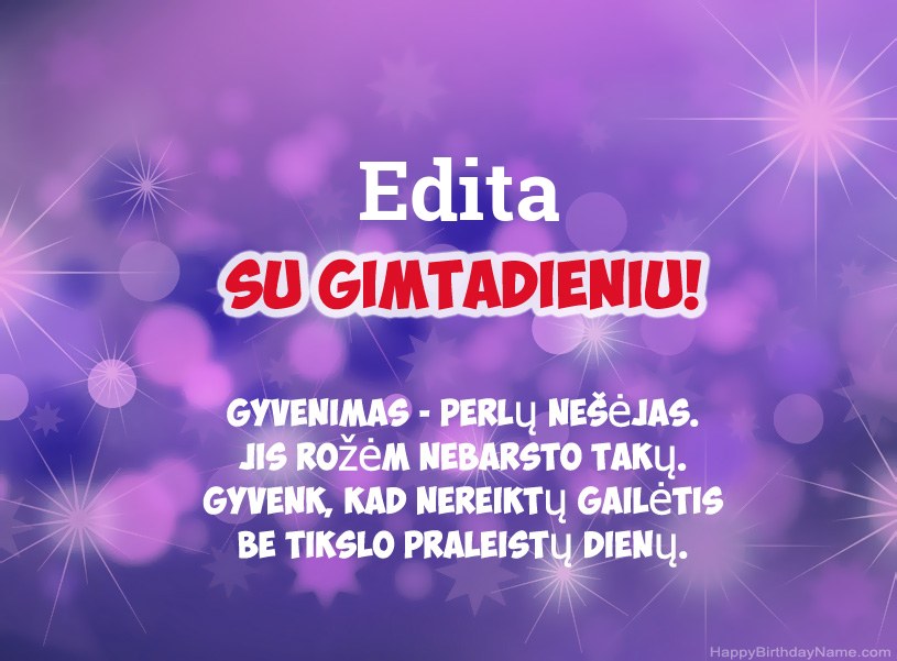 Gražios Edita gimtadienio nuotraukos Gražios Edita gimtadienio nuotraukos