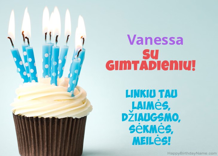 Vanessa su Vanessa su gimtadieniu