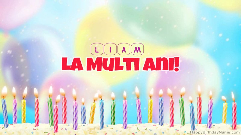 Cărți amuzante la mulți ani pentru Liam