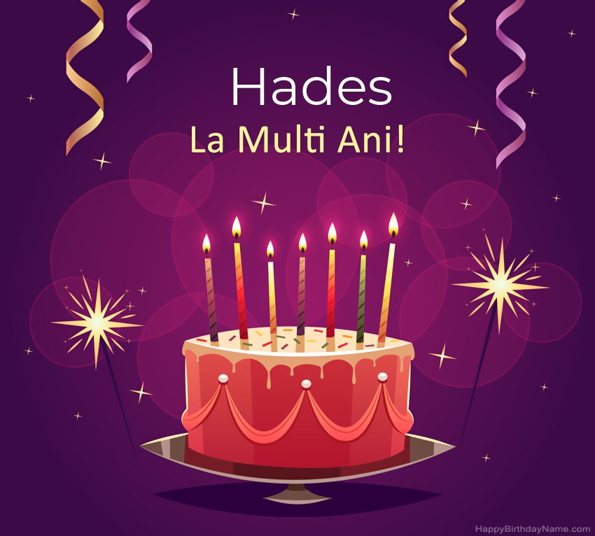 Felicitari haioase pentru pozele la multi ani Hades