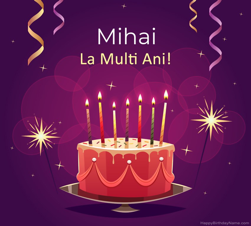 Felicitari haioase pentru pozele la multi ani Mihai