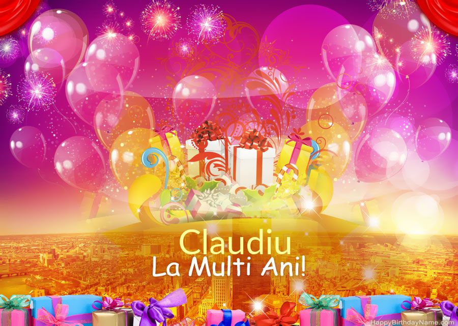 Imagini haioase La mulți ani Claudiu