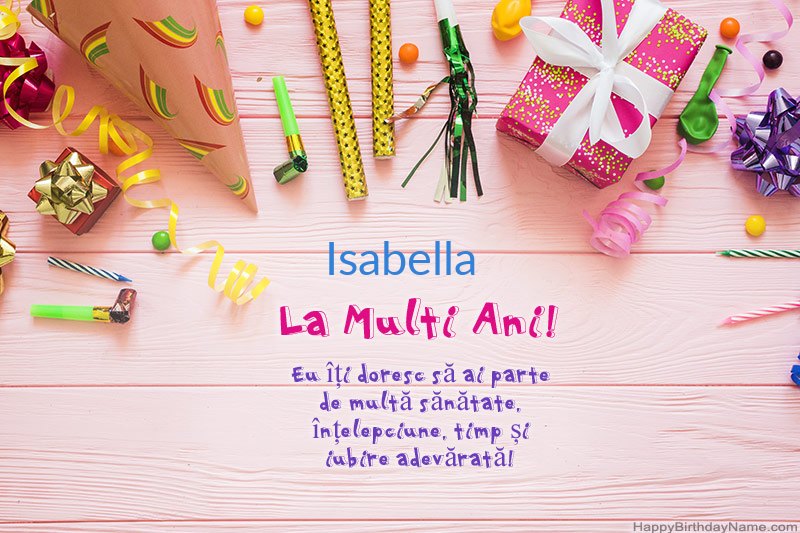 Descărcați gratuit cardul Happy Birthday Isabella Descărcați gratuit cardul Happy Birthday Isabella