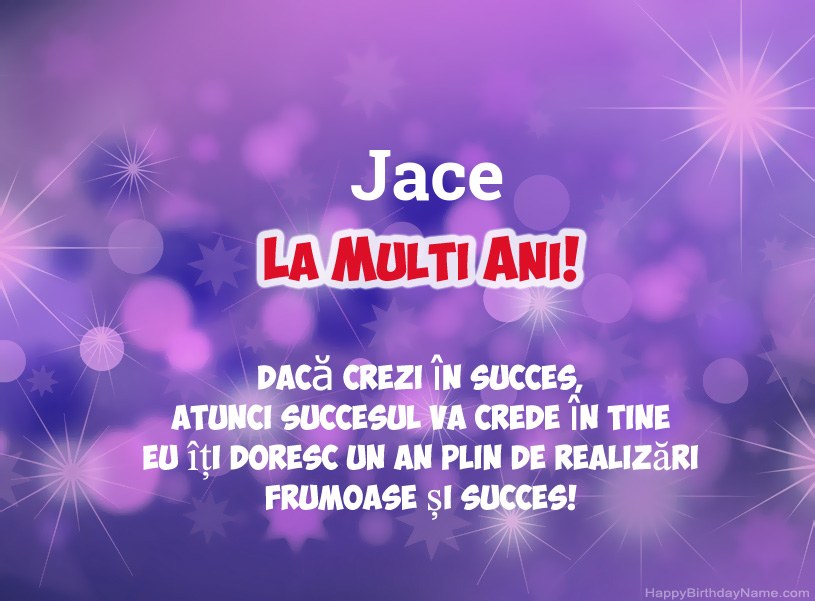 Imagini frumoase pentru mulți ani la Jace