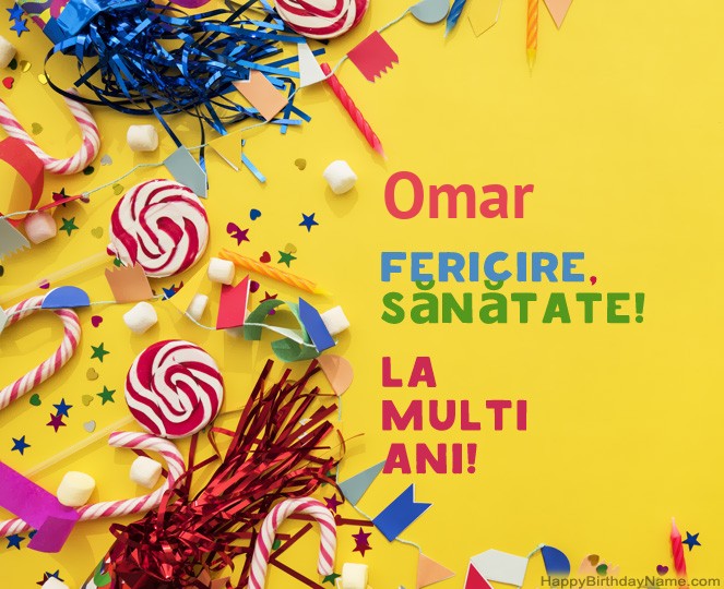 Poze La Mulți ani Omar