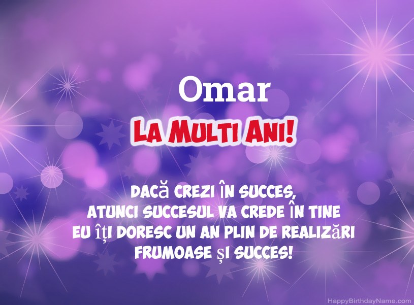Imagini frumoase pentru mulți ani la Omar