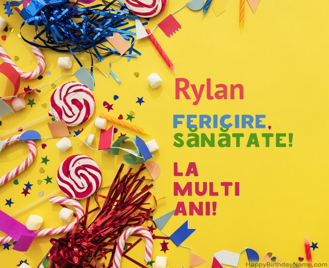 Poze La Mulți ani Rylan