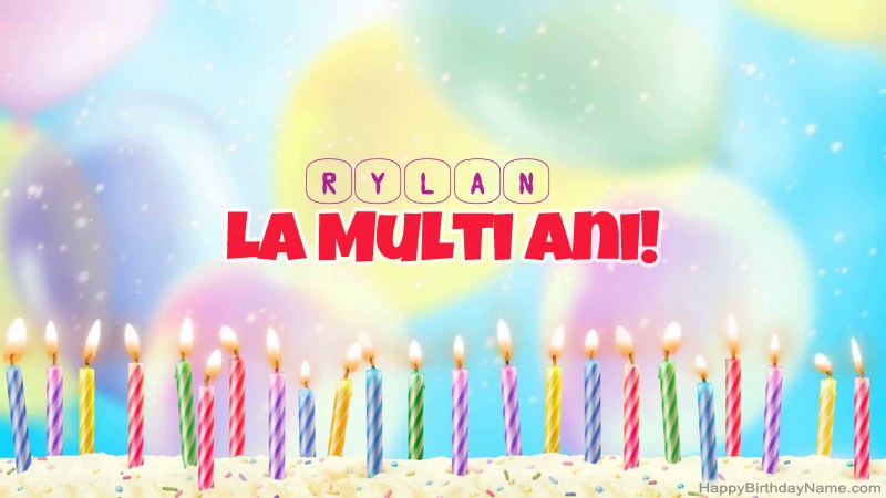 Cărți amuzante la mulți ani pentru Rylan