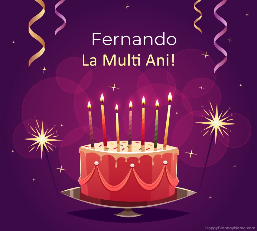 Felicitari haioase pentru pozele la multi ani Fernando Felicitari haioase pentru pozele la multi ani Fernando