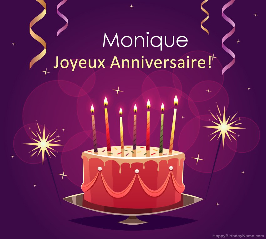 Joyeux Anniversaire Monique Des Images 25