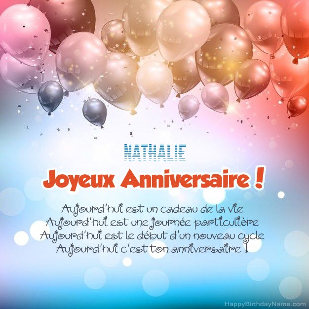 Joyeux Anniversaire Nathalie Des Images 25