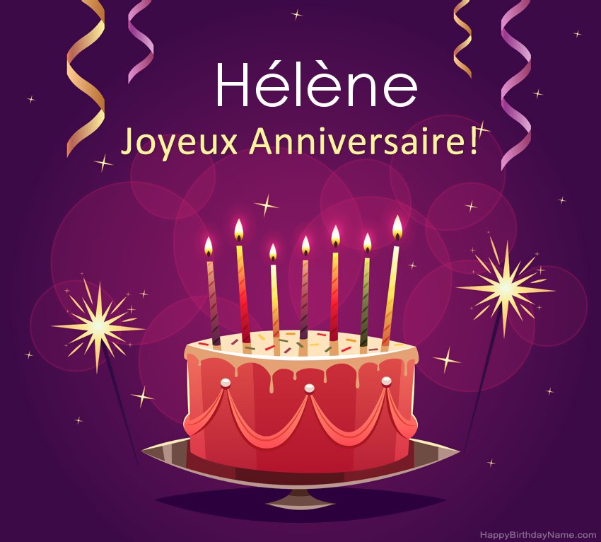 Joyeux Anniversaire Helene Des Images 25
