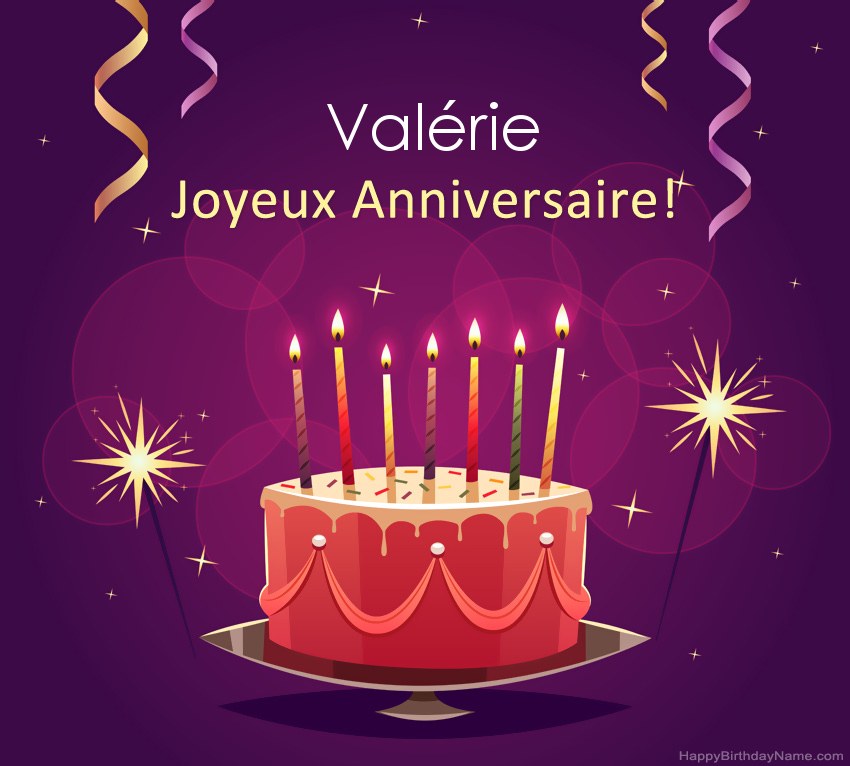 Joyeux Anniversaire Valerie Des Images 25