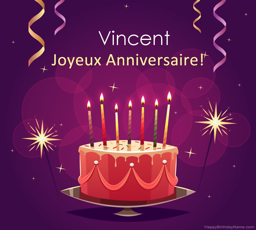 Joyeux Anniversaire Vincent Des Images 25