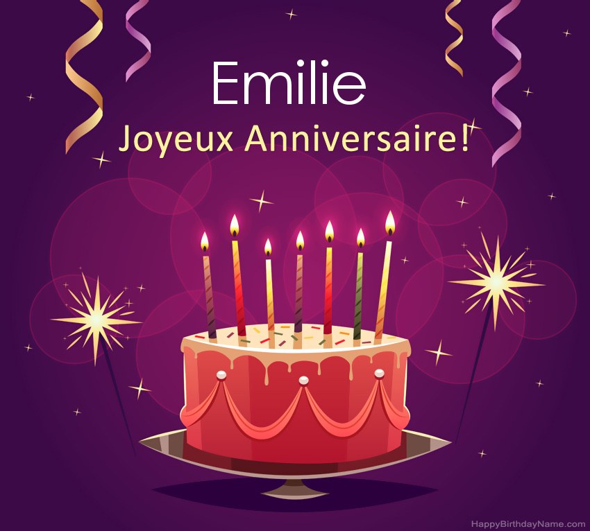 Joyeux Anniversaire Emilie Des Images 25