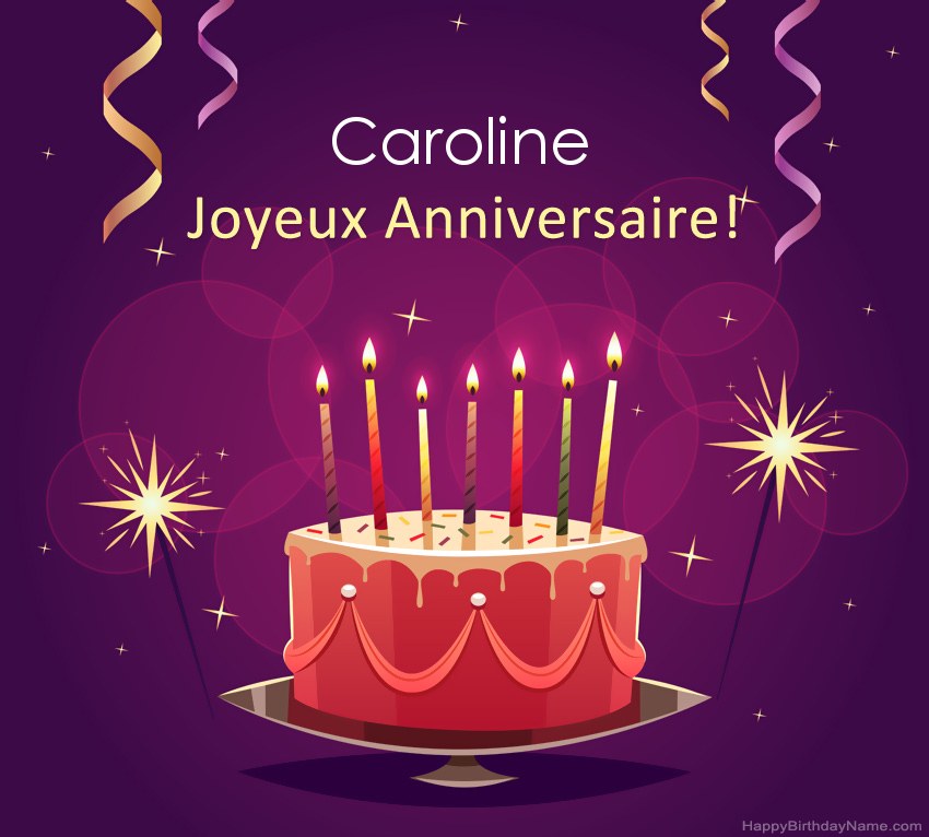 Joyeux Anniversaire Caroline Des Images 25