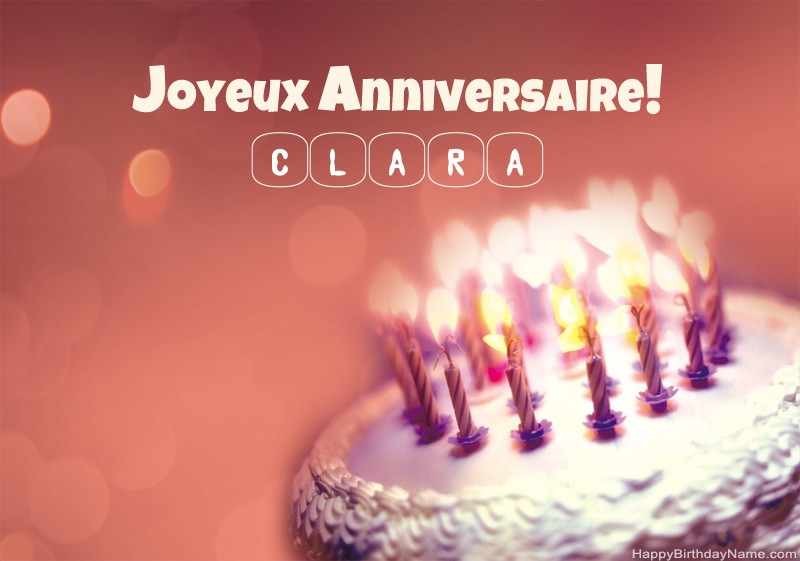 Joyeux anniversaire Clara photos