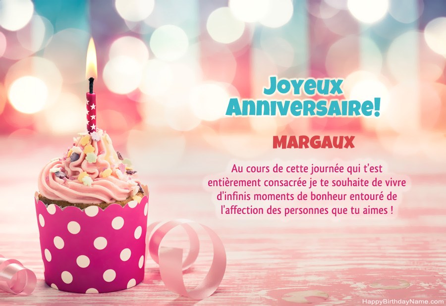 Télécharger Happy Birthday card Margaux gratuitement