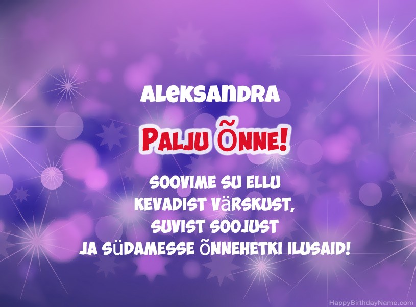 Ilusad pildid Aleksandra Ilusad pildid Aleksandra