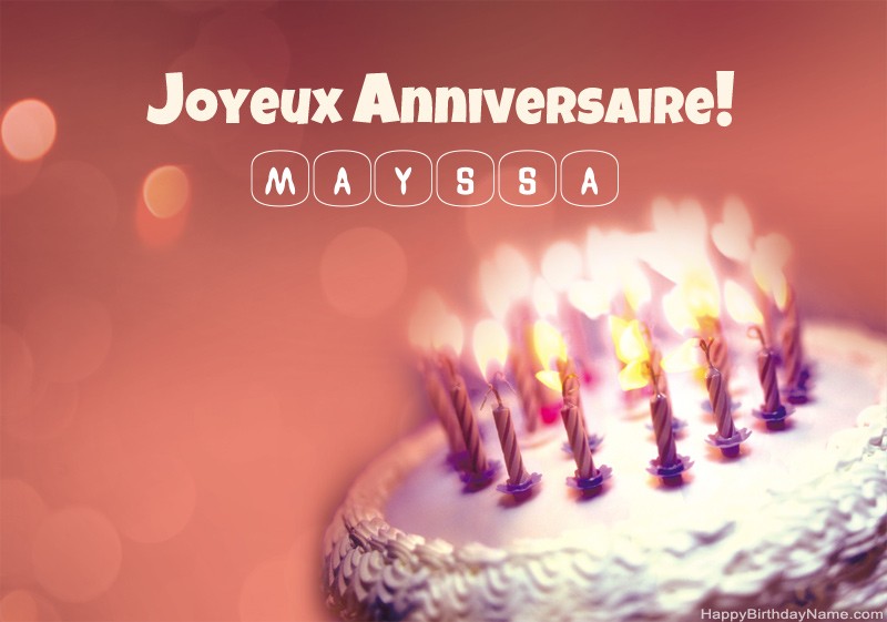 Joyeux anniversaire Mayssa photos