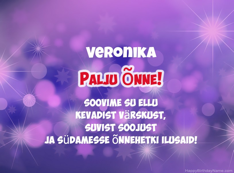 Ilusad pildid Veronika