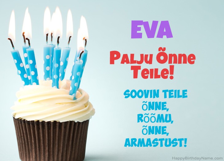 Palju õnne Eva Palju õnne Eva