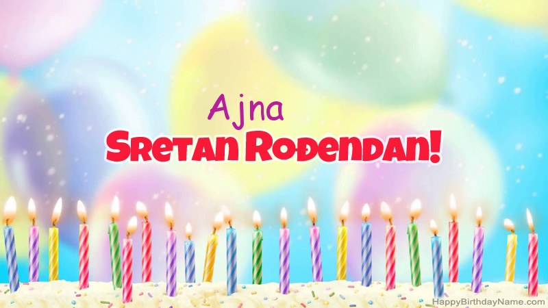 Smiješne čestitke za rođendan Ajna  