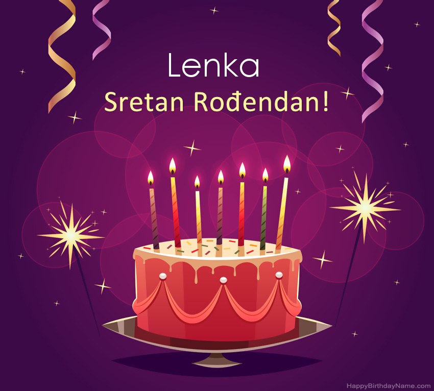 Smiješni pozdravi za slike rođendana Lenka  