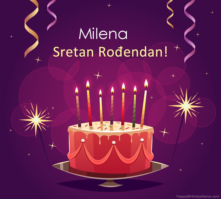 Sretan Rođendan Milena Slike 25