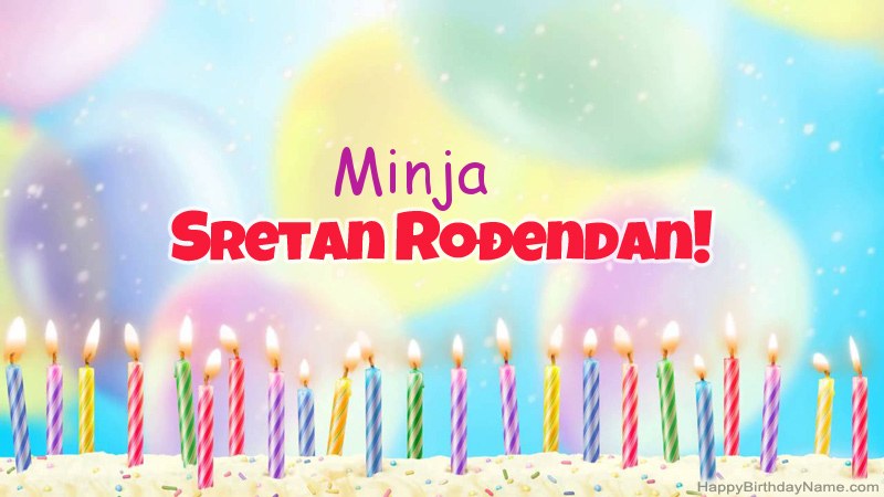 Smiješne čestitke za rođendan Minja  