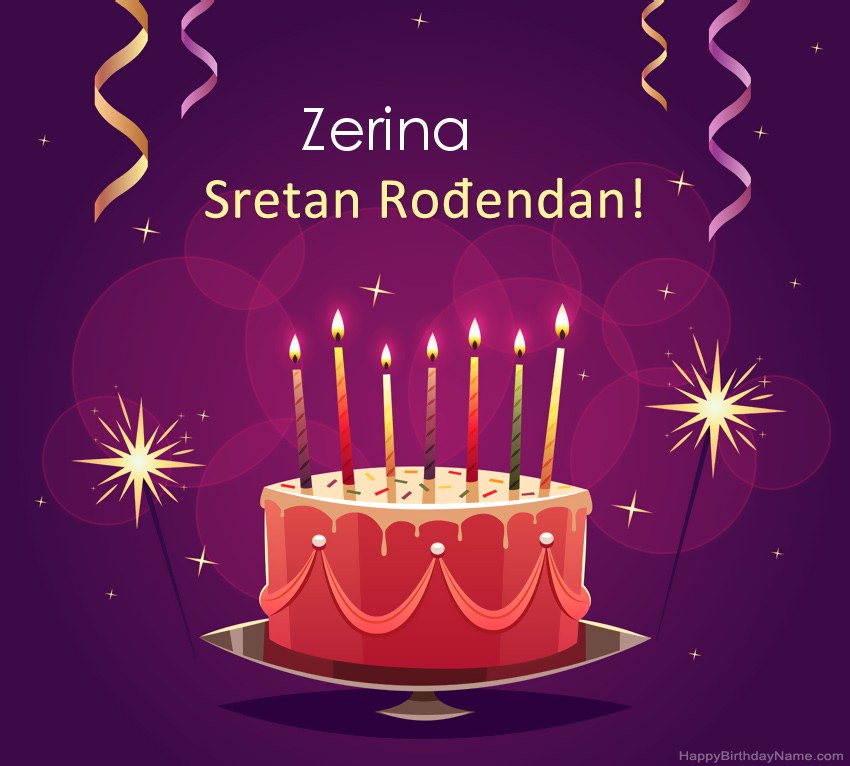 Smiješni pozdravi za slike rođendana Zerina  