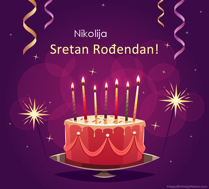 Smiješni pozdravi za slike rođendana Nikolija  