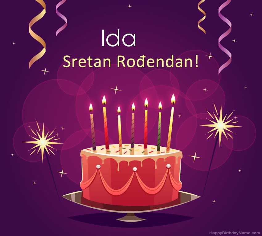 Smiješni pozdravi za slike rođendana Ida  