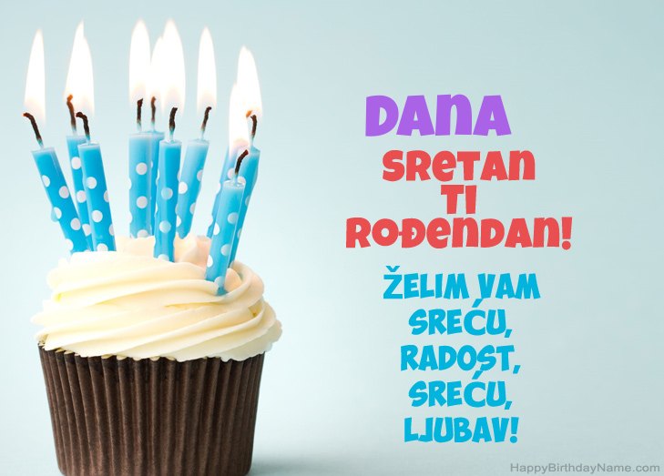 Čestitamo za Sretan rođendan Dana Čestitamo za Sretan rođendan Dana