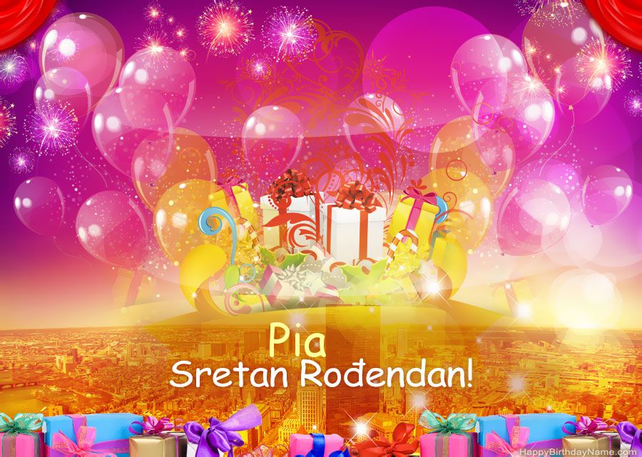 Smiješne slike Sretan rođendan Pia  