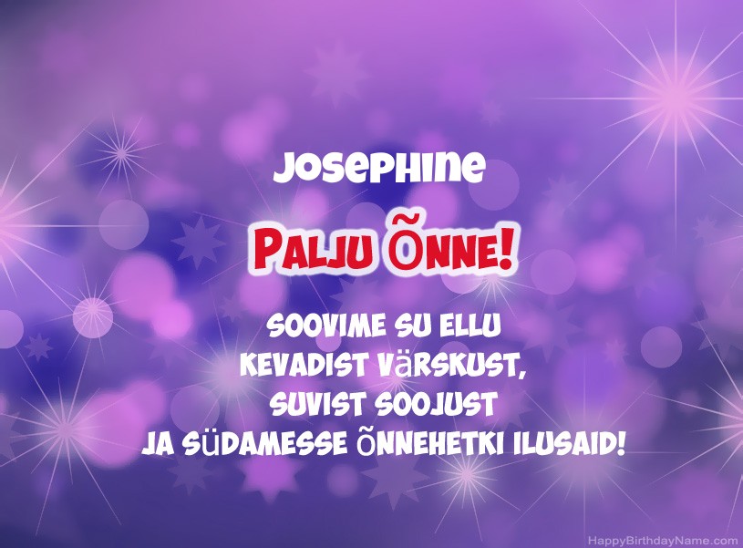 Ilusad pildid Josephine Ilusad pildid Josephine