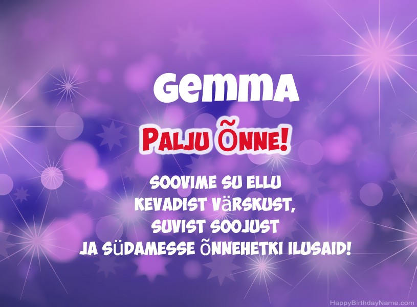 Ilusad pildid Gemma