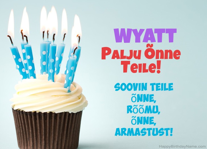 Palju õnne Wyatt