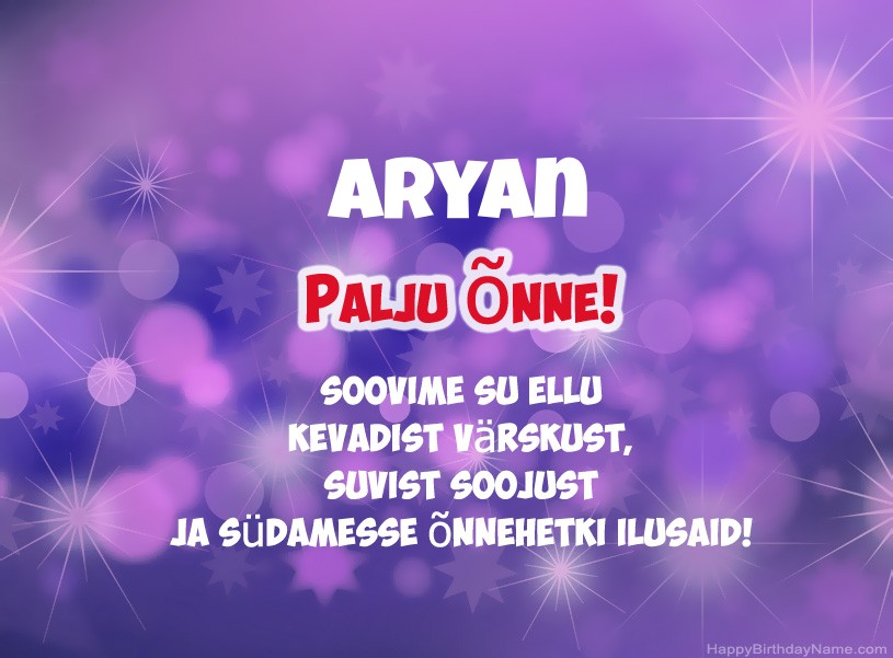 Ilusad pildid Aryan Ilusad pildid Aryan