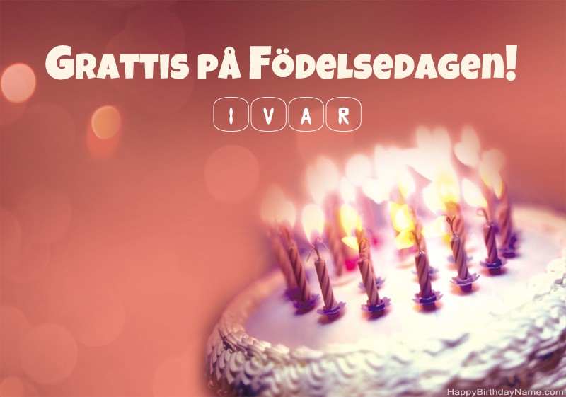 Grattis på födelsedagen Ivar-bilder