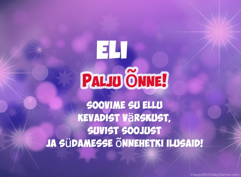 Ilusad pildid Eli Ilusad pildid Eli