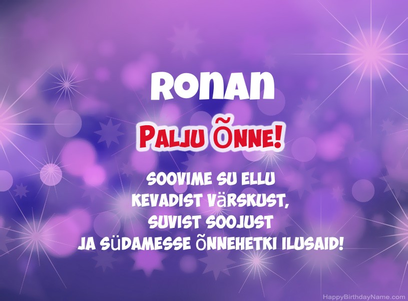 Ilusad pildid Ronan Ilusad pildid Ronan