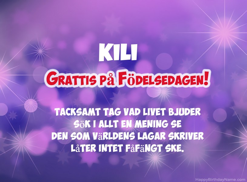 Vackra bilder för Grattis på Kili
